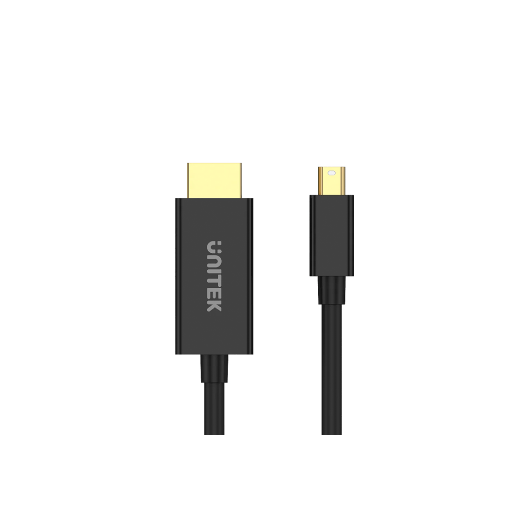 Unitek 4K 30Hz Mini DisplayPort to HDMI 1.4 Cable in Qatar Unitek 4K 30Hz Mini DisplayPort to HDMI 1.4 Cable in Qatar